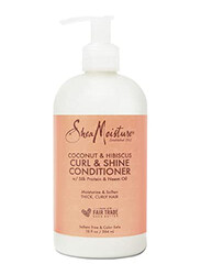 Shea Moisture Coconut & Hibiscus Curl & Shine Conditioner, 384ml