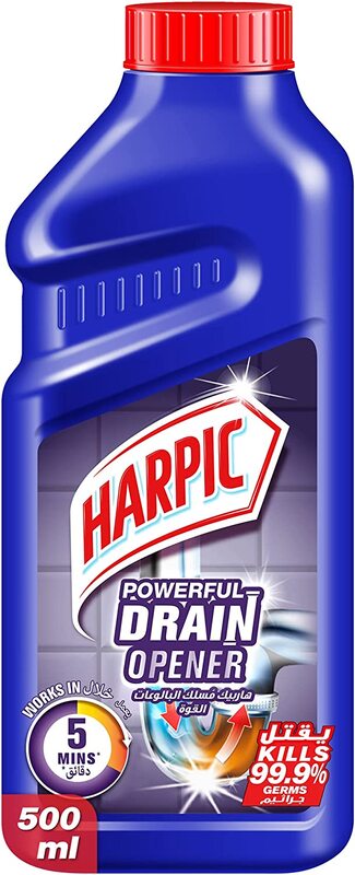 Harpic Powerful Drain Opener Gel, 500ml