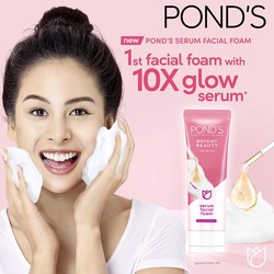 Pond's Bright Beauty Vitamin B3 Facial Foam Serum, 100gm
