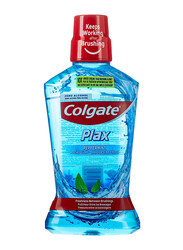 Colgate Plax Peppermint Mint Mouthwash, 3 x 500ml