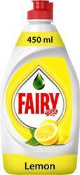 Fairy Lemon Dishwashing Liquid, 450ml