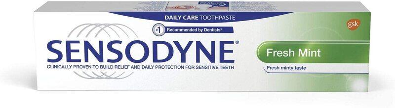 Sensodyne Fresh Mint Sensitivity Toothpaste, 100ml, 3 Pieces