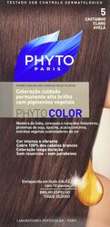 Phyto Hair Color Cream, 112ml, 5 Light Chestnut