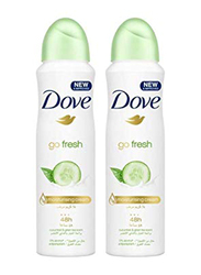 Dove Antiperspirant Deodorant Cucumber & Green Tea, 150ml