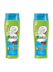Vatika Volume and Thickness Shampoo, 2 Pieces x 400ml