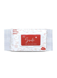 Smile+ 80-Sheets Pure Rose Water Wipes