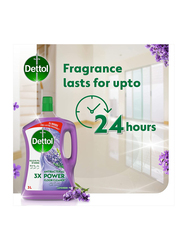 Dettol Lavender Antibacterial Power Floor Cleaner, 3Litres