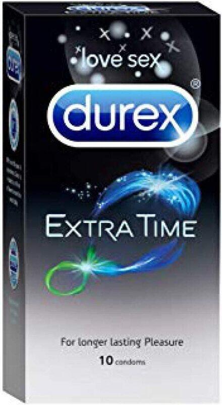 

Durex Extra Time Condoms, 10 Pieces