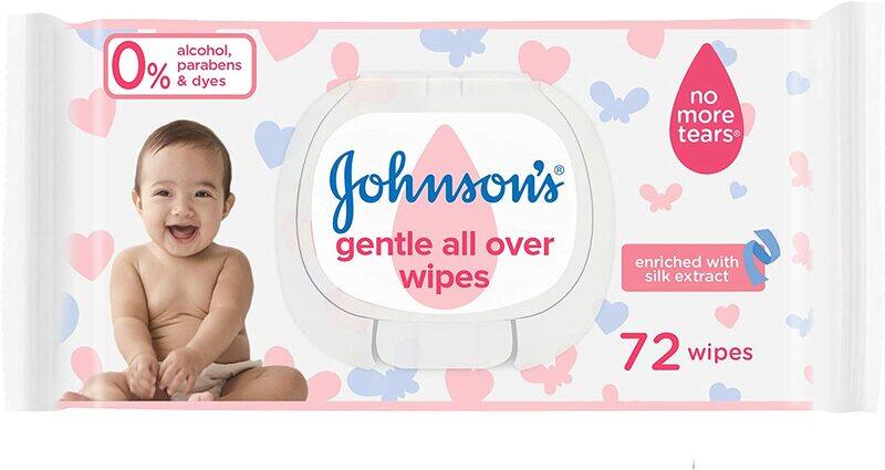 

Johnson's 72 Wipes Gentle All Over for Baby