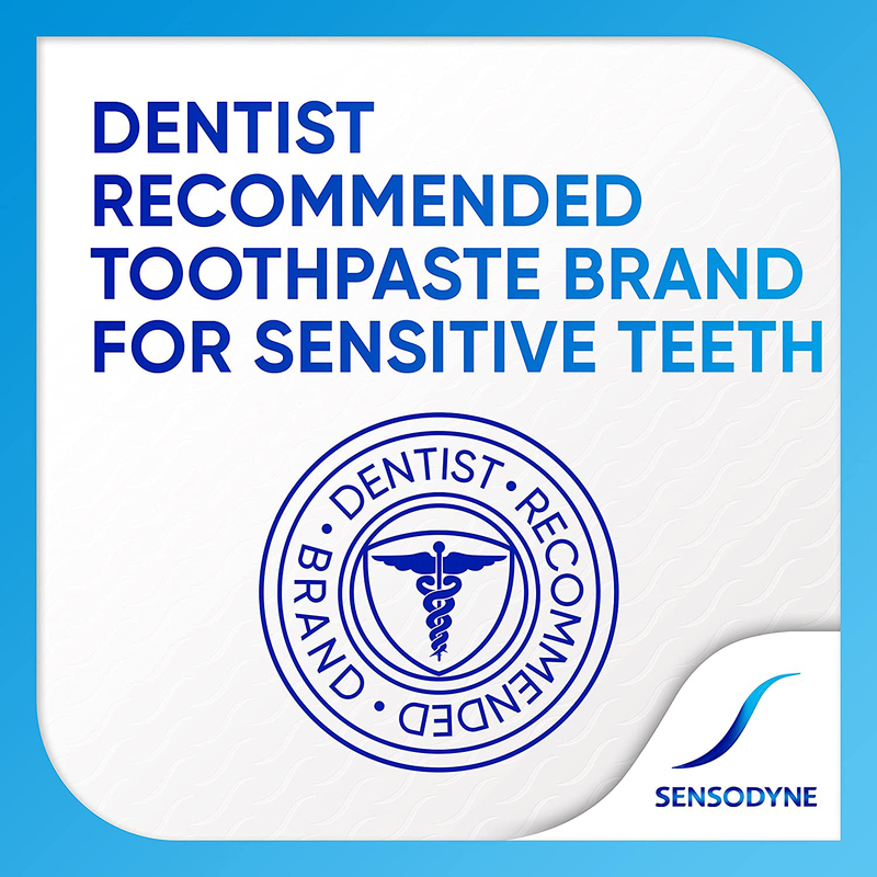 Sensodyne Fluoride Toothpaste for Sensitive Teeth, 75ml