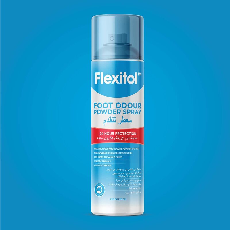 Flexitol Foot Odour Control Spray, 210ml