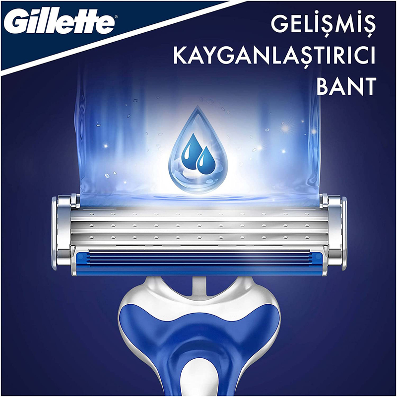 Gillette Blue3 Comfort Disposable Razors, 8