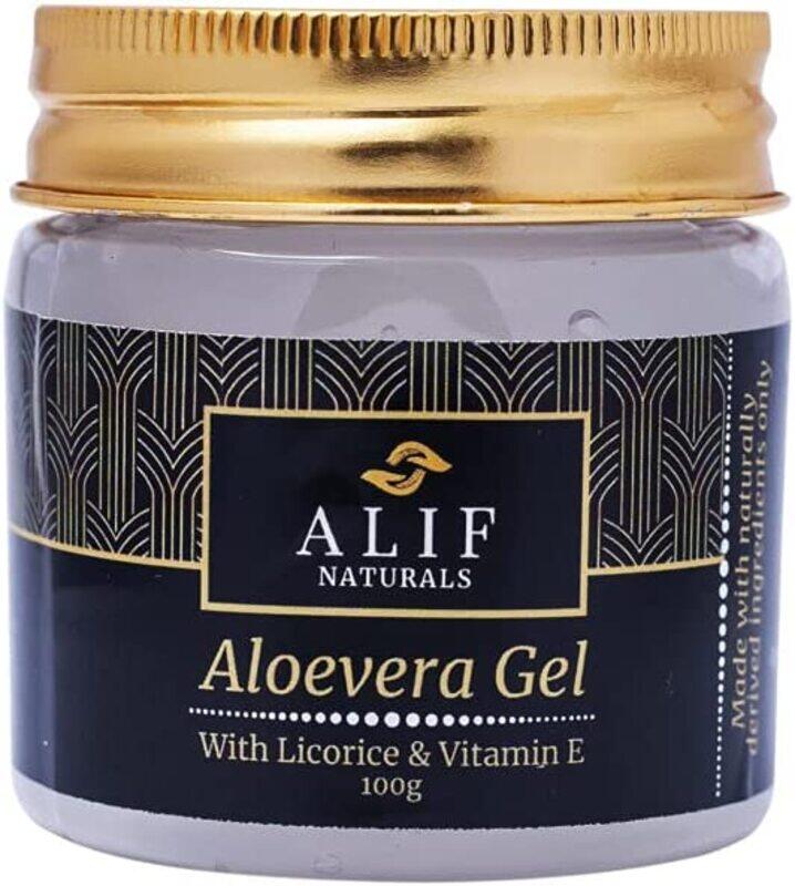 

Alif Naturals Aloe Vera Hydrating & Moisturizing Gel, 100g