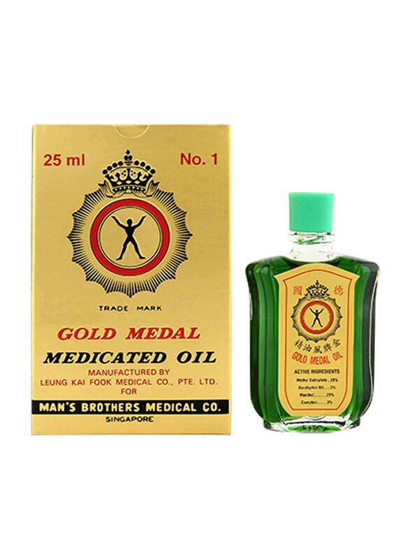 

Gold Medal Medicated Oil Pain Killer Oil, 25ml, 25 Bottles