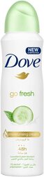 Dove Go Fresh Cucumber & Green Tea Antiperspirant Deodorant Spray, 150ml
