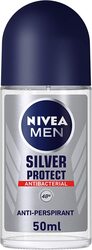 Nivea Men Silver Protect Antiperspirant Roll-On, 50ml