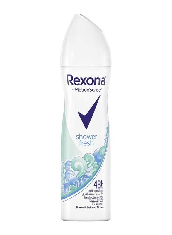 

Rexona Women Shower Fresh Anti-Perspirant Deodorant, White, 150ml