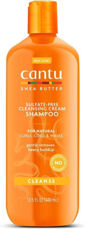 

Cantu Cleansing Cream Shampoo 400 ml, White, 13.5 Fl Oz (Pack of 1)