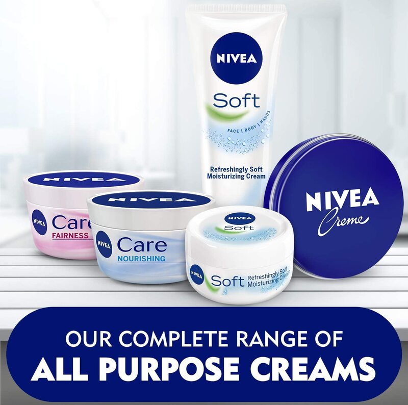 Nivea Soft Moisturising Cream, 300ml, 2 Pieces