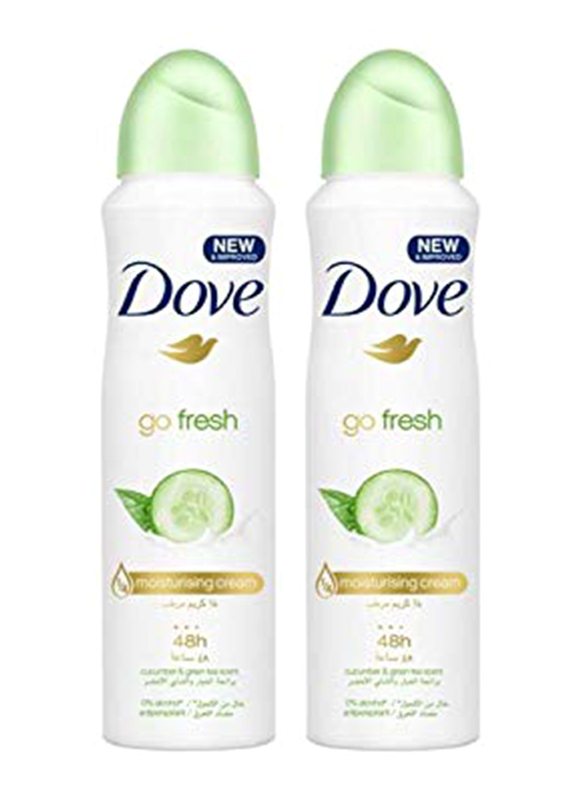 Dove Antiperspirant Deodorant Cucumber & Green Tea, 150ml