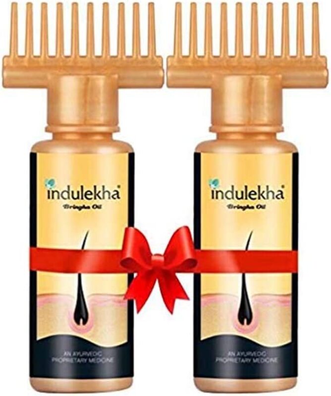 Indulekha Bhringa Hair Oil, 100ml, 2 Pieces