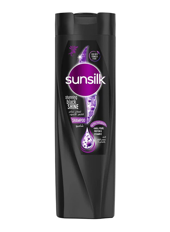 

Sunsilk Stunning Black Shine New Active Infusion Shampoo, 400ml