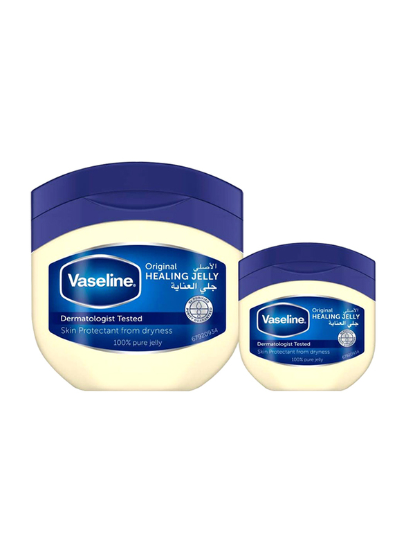 Vaseline Petroleum Jelly Original Cream Set, 450ml + 100ml