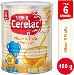 Nestle Cerelac Wheat & Fruits Infant Cereal, 400g