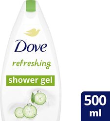Dove Go Fresh Cucumber Green Tea Body Wash, 500ml