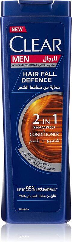 

Clear Anti-Dandruff Shampoo for Men Hair Fall Defence, 400ml