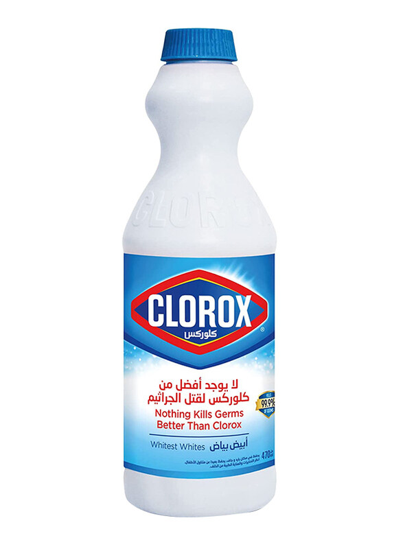 

Clorox Household Cleaner and Disinfectant Kills Original Liquid Bleach, 470ml