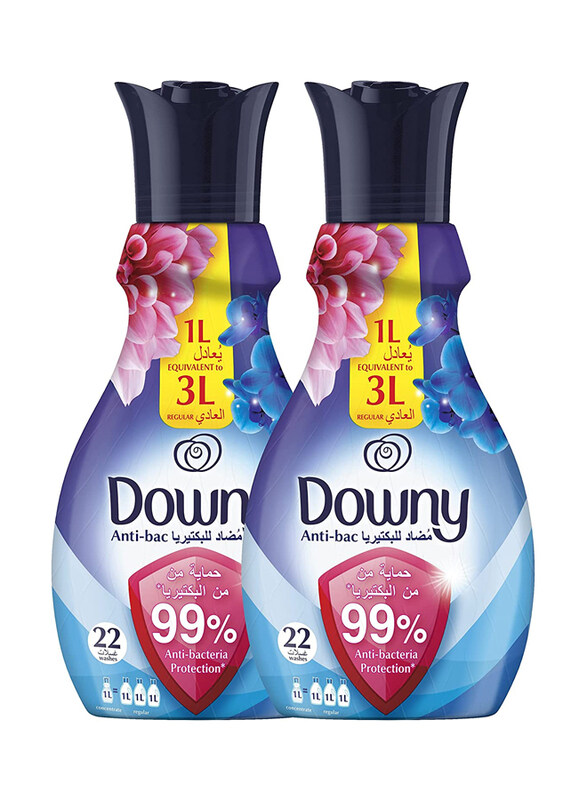 

Downy Antibac Concentrate Fabric Softener, 2 x 880ml