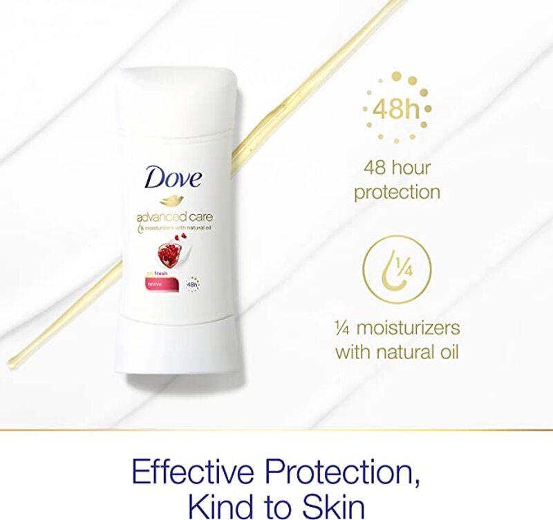 Dove Advanced Care Antiperspirant, Revive 2.6 oz