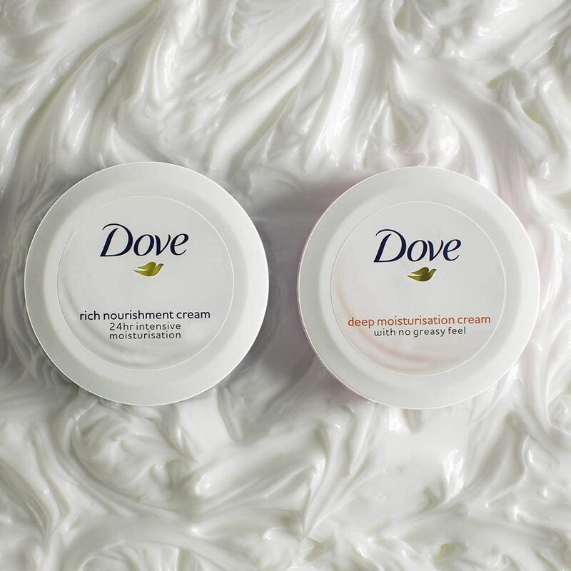 Dove Beauty Body Cream, 2 x 250ml