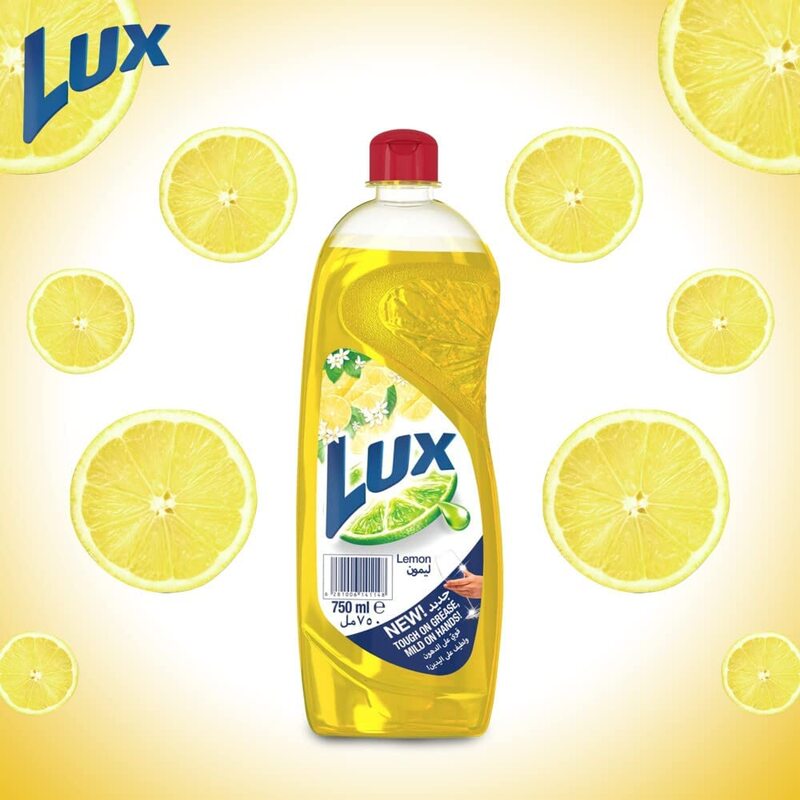 Lux Lemon Dishwash Liquid, 1250ml