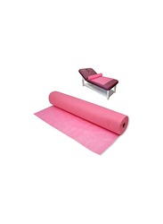 Waterproof Disposable Non-Woven Bed Sheet Roll for Spa, Massage, Tattoo and Exam Tables, Pink, 80 x 180cm, 50 Sheets