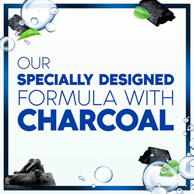 Head & Shoulders Charcoal Detox Anti-Dandruff Shampoo, 2 Pieces x 400ml