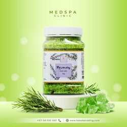 MedspaClinic Rosemary Bath Salt for Body & Foot Spa, Calming, Relaxing, Muscle Pain Relief, Aromatherapy, Pure and Natural, Sea Salt, Rosemary Essential Oil Infused with rose Petals 3kg 105oz