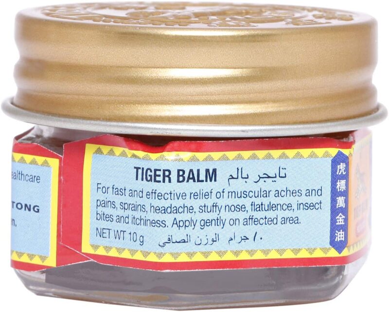 Tiger BalmPHI023A Red Balm, 10gm, 6 Pieces