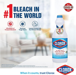 Clorox Original Scent Bleach Liquid Household Cleaner and Disinfectant, 950ml
