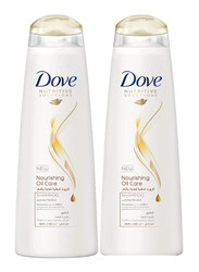 Dove Nourishing Oil Care, 2 x 400ml