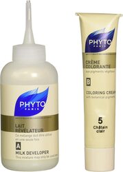 Phyto Hair Color Cream, 112ml, 5 Light Chestnut
