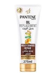 Pantene Pro V Milky Damage Repair Oil Replacement Leave In Conditioner for Damaged Hair, 275ml