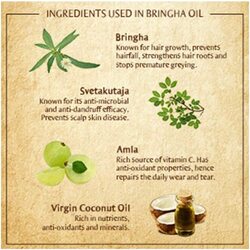 Indulekha Bhringa Hair Oil, 100ml, 3 Pieces