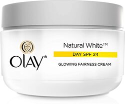 Olay Natural White Beauty Box, Face Wash, 100gm + Day Cream SPF 24, 50gm + Night Cream, 50 gm, 3 Pieces