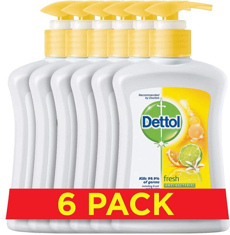 

Dettol Fresh Hand Wash, 200ml, 6 Pieces