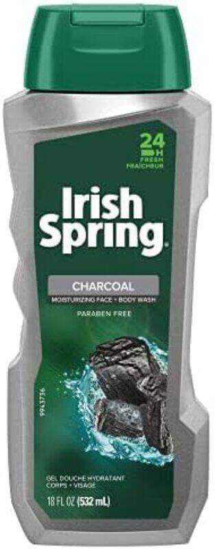 

Irish Spring Charcoal Body Wash, 532ml