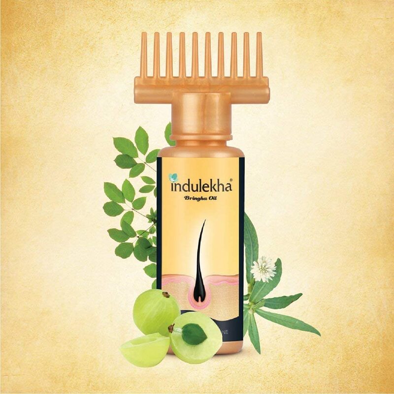 Indulekha Bhringa Hair Oil, 100ml, 3 Pieces