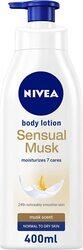 Nivea Sensual Musk Body Lotion, 400ml