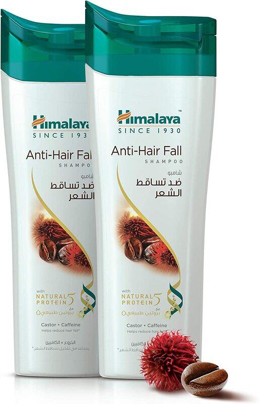

Himalaya Anti Hair Fall Shampoo, 400ml, 2 Pieces